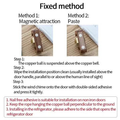 Wooden Door Bell Japanese Wind Chime Door Chime Room Decor Home Front Doorbell Landscape Bell Shopkeeper Remind Bell 풍경