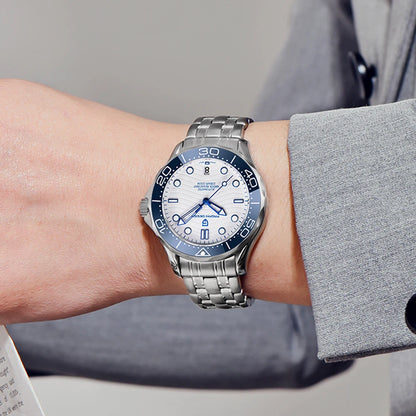 2025 New PAGANI DESIGN Diving Mens Watches Gold Luxury Automatic Watch For Men Mechanical Wristwatches AR Sapphire Ceramic Bezel