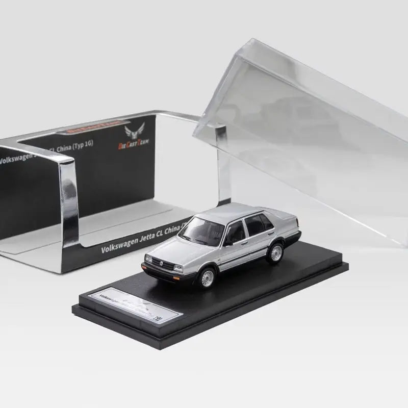 1:64 Jetta MK2 CL Type 1G Alloy Classic Old Sedan Car Model Diecasts Metal Retro Vehicles Model High Simulation Collection Gifts