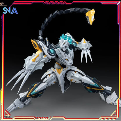 In Stock Snaa 1/144 SC-012 RAMPAGE LION-BEDIVERE Figure The Round Table Knights Figurine Model Pvc Statue CollectionToy Original