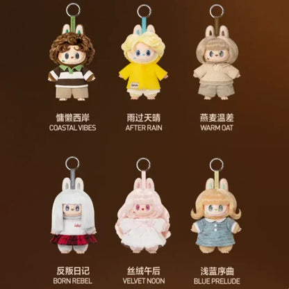 POP MART LABUBU THE MONSTERS HAIR SALON SERIES VINYL PLUSH PENDANT Genuine Blind Box Mystery Box Guess Bag Toys Anime Figure