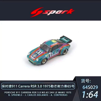 Spark 1:64 Porsche 963 No.6 PORSCHE PENSKEMOTORSPORT 2nd Le Mans 24H 2025 Alloy Diecast Car Model Collection Gift