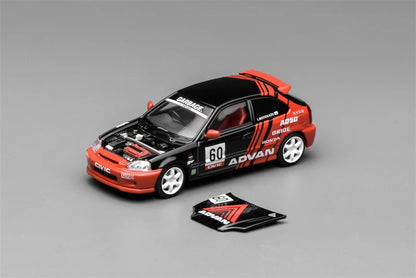 MOTORHELIX 1:64 CIVIC TYPE R FD2/ EK9 R35 Diecast Model Car
