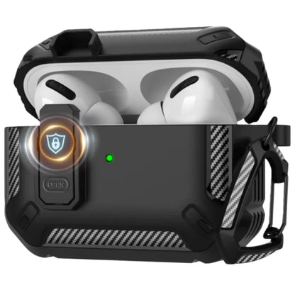 for AirPods Pro 3 Camo Green Case Cover with Lock for Men Military Rugged Full Body Shockproof Protective Case for AirPods Pro 3