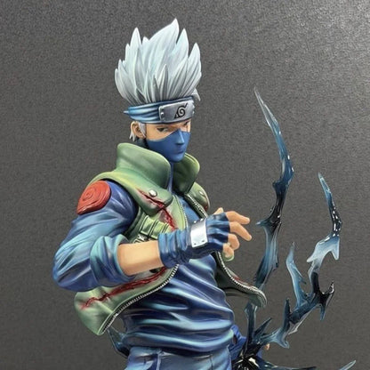 22cm Naruto Anime Action Figure - Hatake Kakashi PVC Model Toy Statue Desk Ornament Collection Gift for Birthday