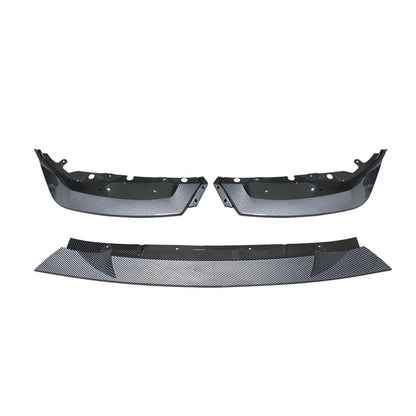 Front Bumper Lip Spoiler Splitter Body Kit For BMW G87 M2 Sport 2022-2025 Gloss Carbon Fiber ABS MH Style