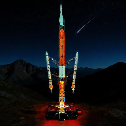 LYBMTWF LED Lighting Kit Compatible with Lego 42221 Space Launch System Rocket Building Blocks (NOT Include Model Bricks)