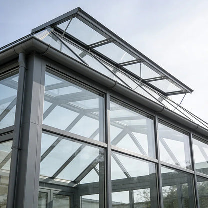 Aluminum Alloy Sunroom Glass House Modern Soundproof Solarium with Laminated Safety Glass Customizable Terrace Enclosure