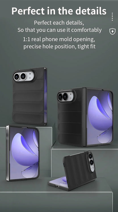 Drop Protection PC Hard Folding Case for Iphone Duo 18 Fold Iphoneultra Fashion Phone Accessories Cover Cases