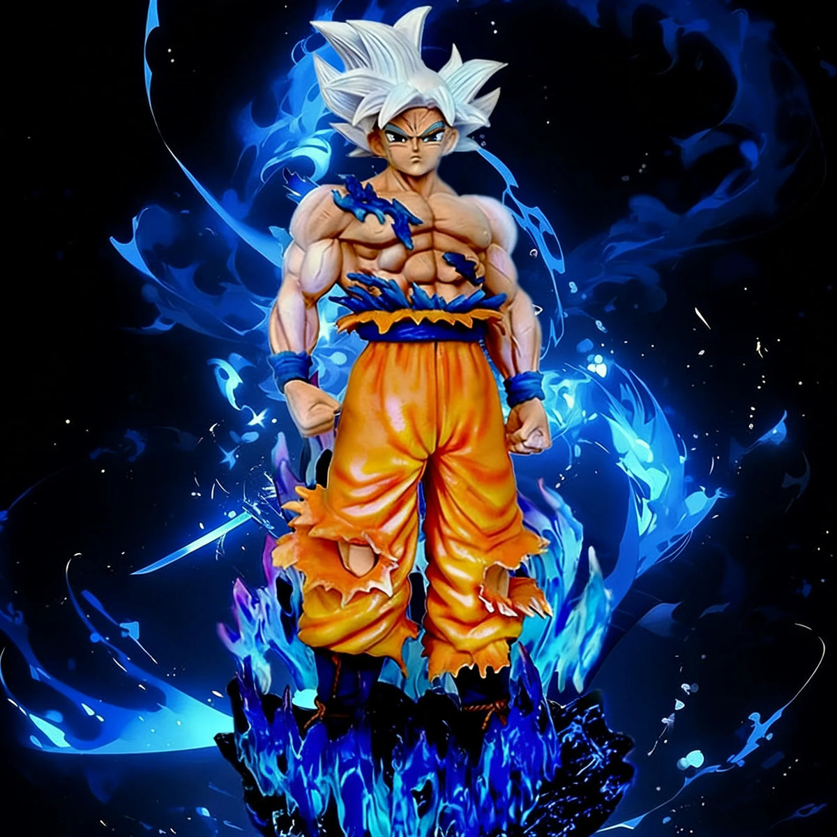 32cm 12.5 inch Anime Dragon Ball Goku Action Figures Pvc Statue Desktop Ornamen Collection Statue Model Decoration Toys Gifts