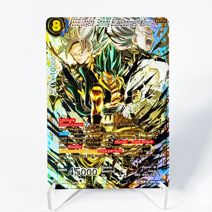 Dragon Ball Super Masters Secret Special God Rare Gogeta Goku Frieza Vegeta Gohan Proxy Collection Foil Texture Anime Game Cards
