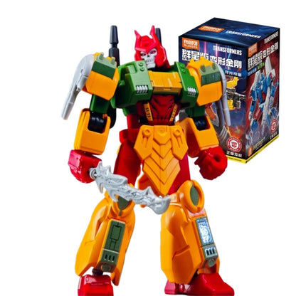 BLOKEES Building Blocks Man Transformers Star Edition 11th Bullet Splicing Movable Model Ornament Toy Collection Gift
