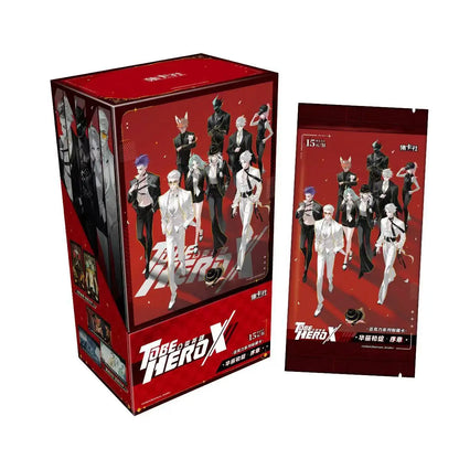 To Be HERO X Card Anime Art Series Collectible Trading Cards Hobby Paper Card Desktop Decor Souvenir Gift For Collectors