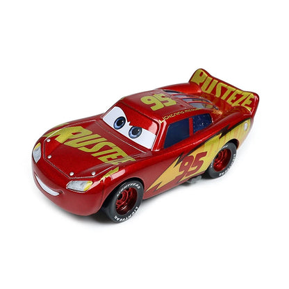 Pixar Cars 3 Lightning McQueen Jackson Storm Anime Cartoon Characters Alloy Diecast Model Toy Cars Fire Engine Children's Gifts