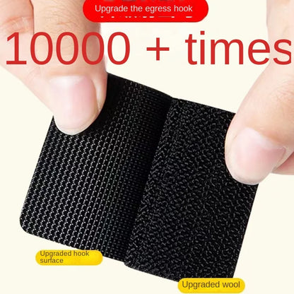 Double Sided High Adhesive Fixed Stickers Car Accessories Hook-and-loop Fastener Self-adhesive Attaches Scratch Strap