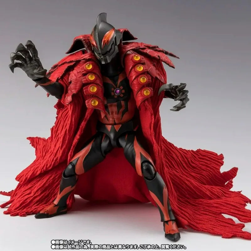 Bandai SHF Tamashii Limited Ultraman Zero & Kaiser Belial Articulated Figure Model Decor Collectible Desktop Ornament Gift