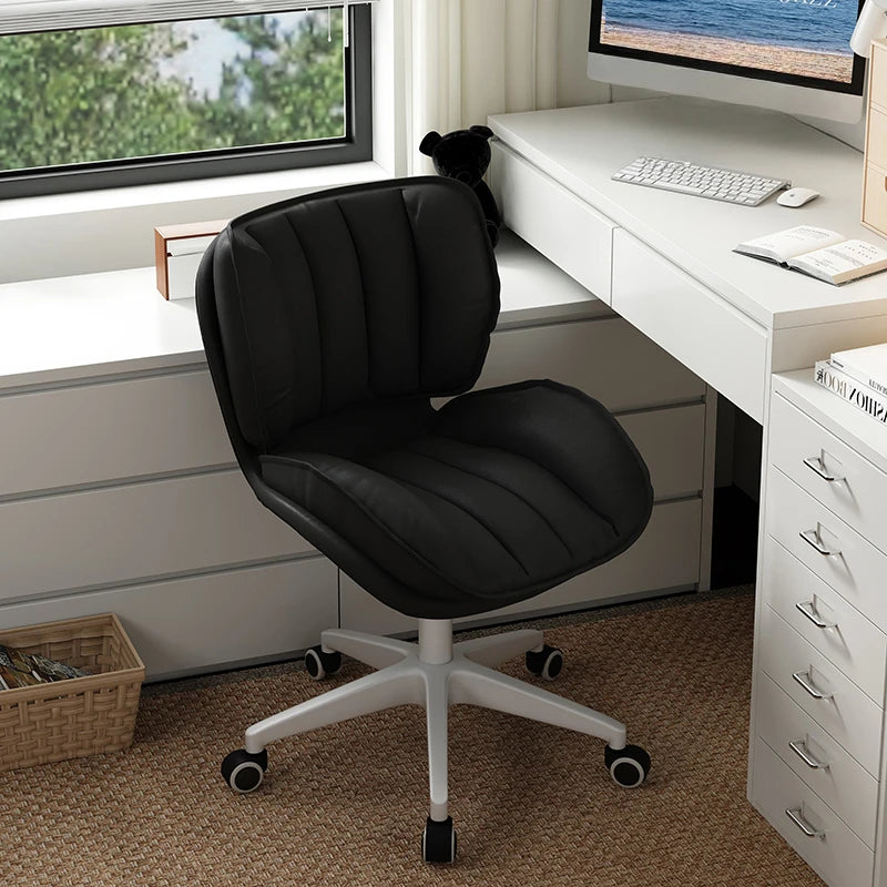 Lumbar Cushion Design Office Chair Luxairy Designer Relaxing Rolling Office Chair Stool Swivel Sillas De Oficina Home Furniture