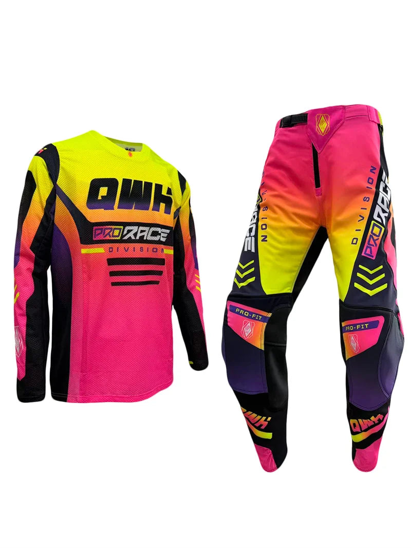 2026 Motocross Gear Set MX Jersey Set ATV Race Wear Enduro Moto Kits Off Road Motorcycle Suit QW2