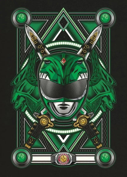 Classic Anime Power Ranger Canvas Painting  Modern Art Print for Living Room Wall Decor  Home Decoration Poster  Prints  Decor