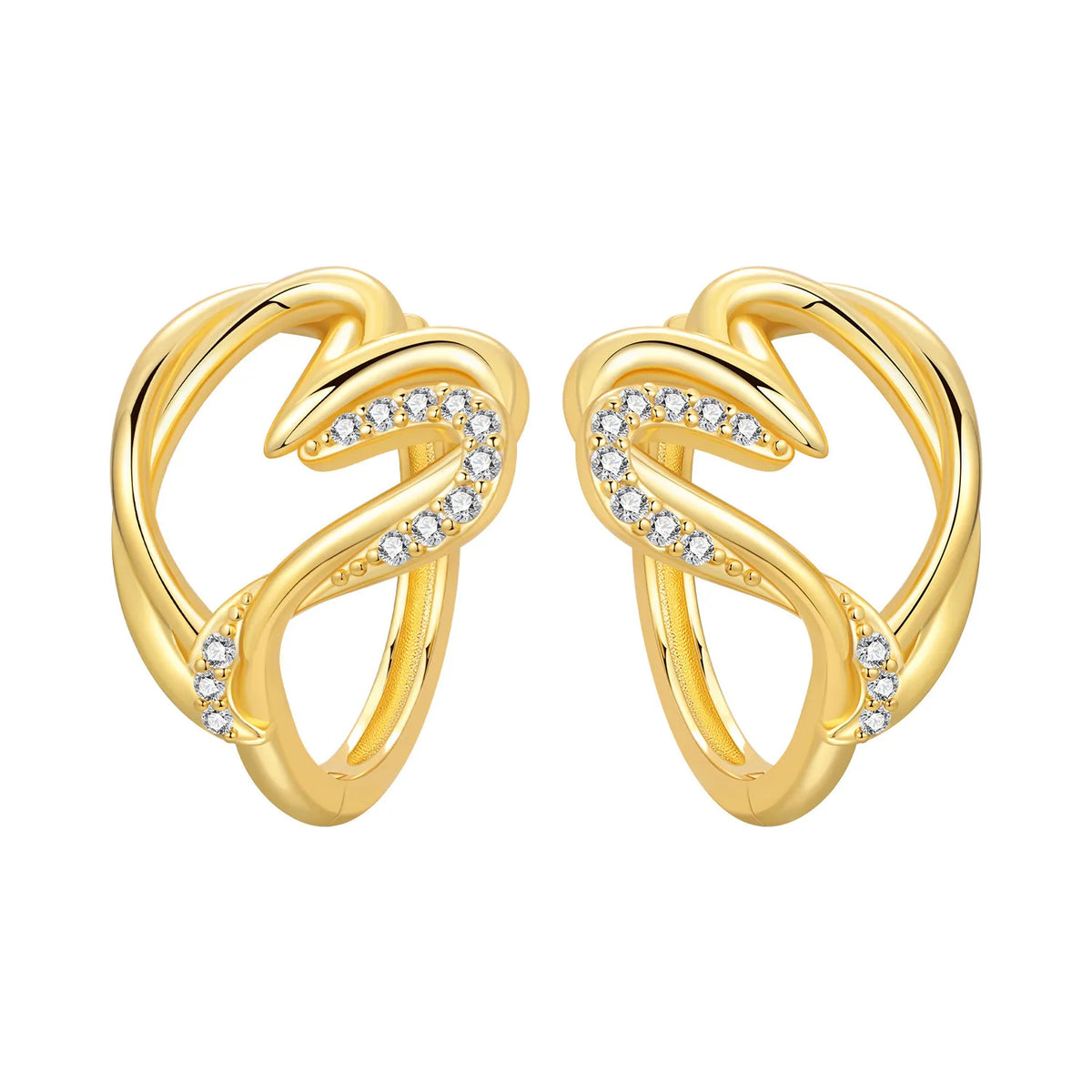 Original 925 Sterling Silver Planet Starlight Earrings Fashion 18K Gold Hoop Earring for Women Piercing Jewelry Aretes Gifts