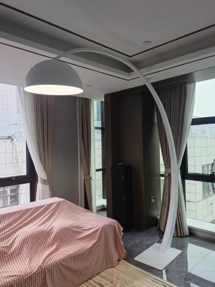 Italian Floor Lamp Modern Living Room Sofa Side Standing Lights Creative Fishing Light LED Home Decoration Bedroom Bedside Light