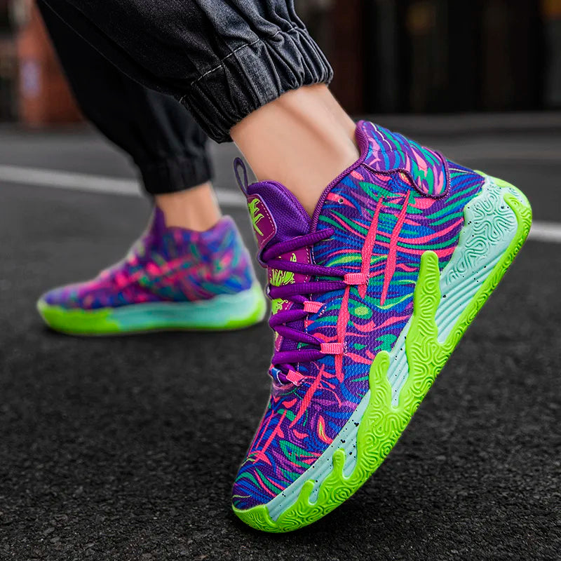 2025 New Basketball Shoes Men Breathable Comfortable Sneakers Training Sports Basketball Sneakers Women Shoes Free Shipping