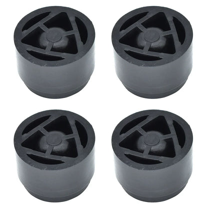 4PC Engine Rubber Mounting Bush For Porsche Cayenne VW Golf Volvo Protective Under Guard Plate Clip Grommet Support Bungs Black
