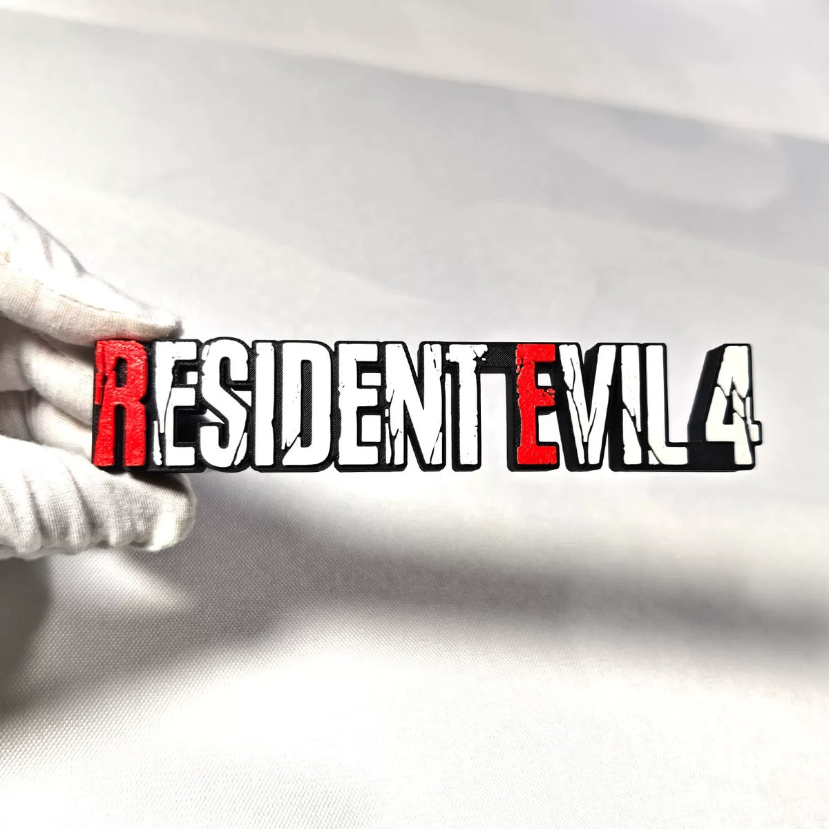 Resident Evil Magnetic Logo Stand Fridge Sticker 3d Desktop Ornament Umbrella Corporation Game Display Decor For Adult Game Fans