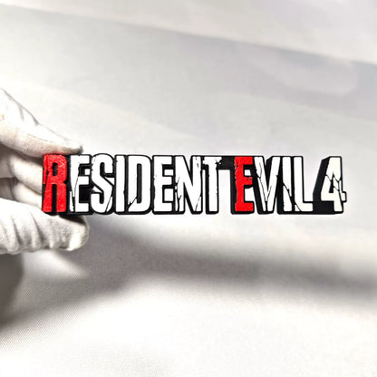 Resident Evil Magnetic Logo Stand Fridge Sticker 3d Desktop Ornament Umbrella Corporation Game Display Decor For Adult Game Fans