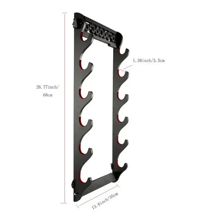 Wall Katana Support Holder Organizer Wooden Sabre Samurai Sword Stand Shelf Display Real Size Japanese Katana Rack Decoration