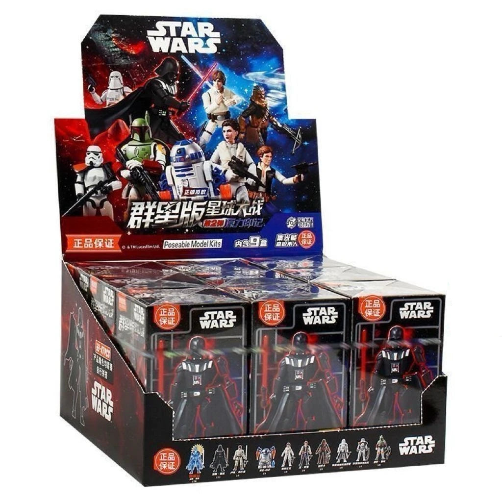 Blokees Galaxy Version 03 Trooper Collection Star Wars The Mandalorian Blind Box Poseable Model Kit Collectible Action Figure