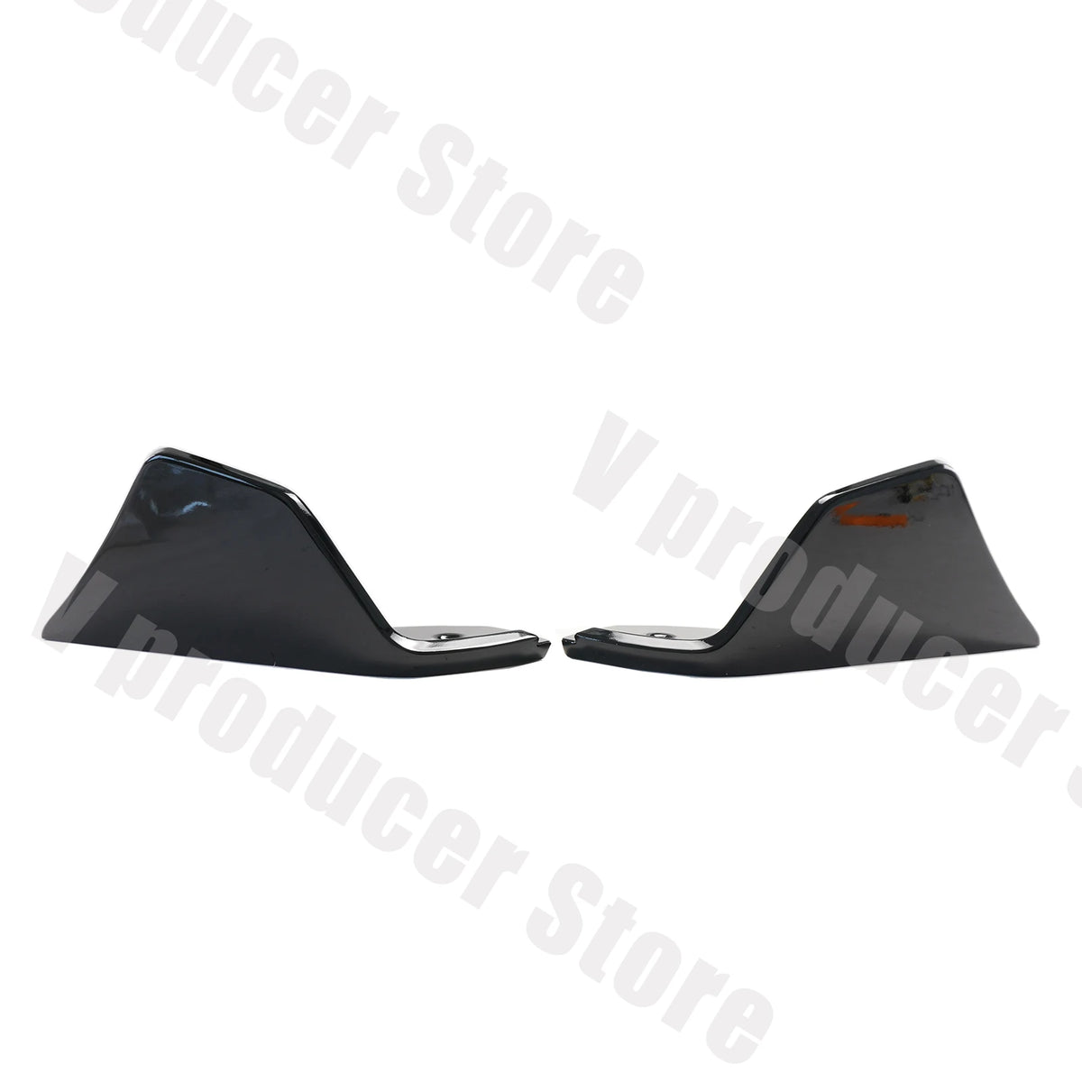 Rear Bumper Corner Extension For 2020 2021 2022 2023 2024 Toyota Supra All Models Body Kit Car Accessories 2PCS Glossy Black