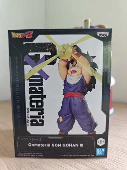 Original Brand New Product Bandai Banpresto Dragon Ball Z G Materia Son Gohan Anime Action Figures Model Cute Decoration Toy