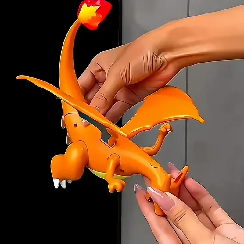 PokéMon Charmander Eevee Articulated Action Figures Model Kit Portable Humidifier Electric Model Spray Play Collectible Toy Gift