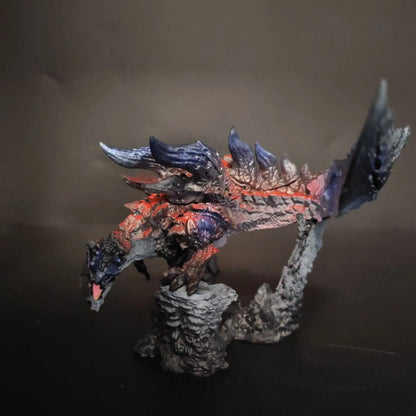 【In Stock】New Monster Hunter World Glavenus Rathalos Action Figure Game Model Collectible Toys Desktop Decoration Car Dashboard
