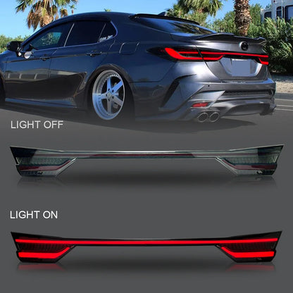 Car For Toyota Camry 8th Gen Taillight 2018-2022 Upgrade Modified to New DRL Dynamic Turn Signal LED Taillight Auto Accessories