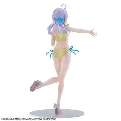 100% Original SEGA Luminasta Alya Sometimes Hides Her Feelings Alisa Swimsuit Anime Figure Desk Decor Collectible Gifts In Stock