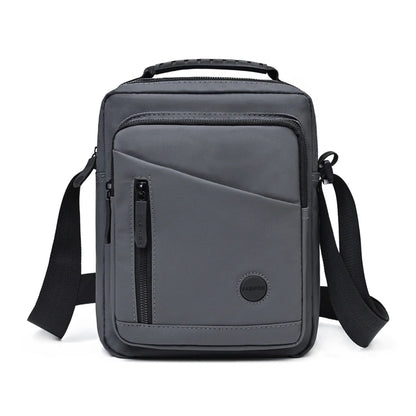 Messenger Bag for Men Oxford Cloth Compact Multi Layer Pocket Business Casual Travel Everyday Crossbody Shoulder Bag
