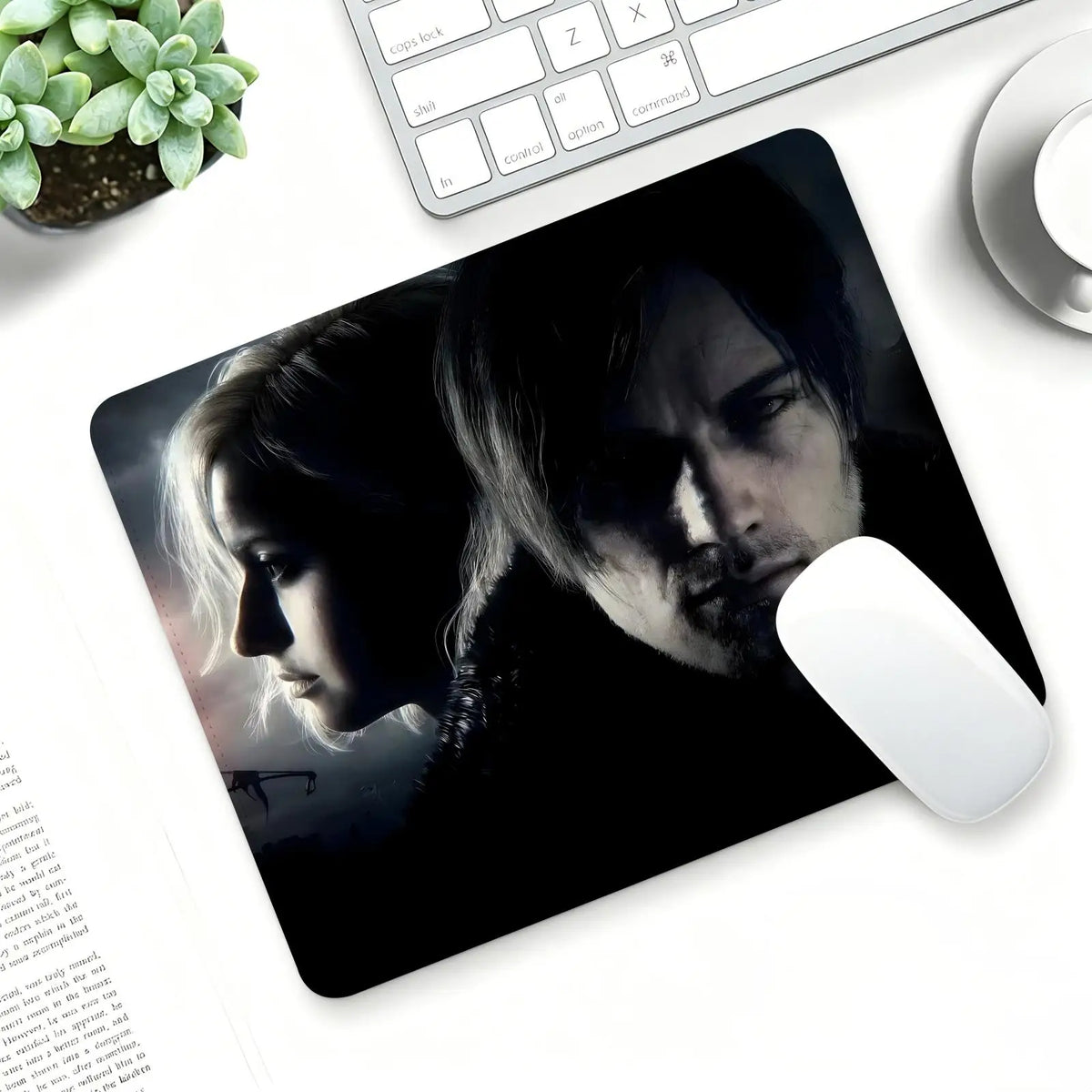 Resident Evil Mouse Pad Regular gaming mouse pad S/M/L size Office mouse pad Laptop desk mat Stitched edge mouse pad