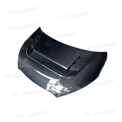 Real Carbon Fiber Front Hood Cover For Toyota GR Yaris GXPA16 2020+ VRS Car Front Engine Hood Bonnet Air Vent Cover Bodykit FRP