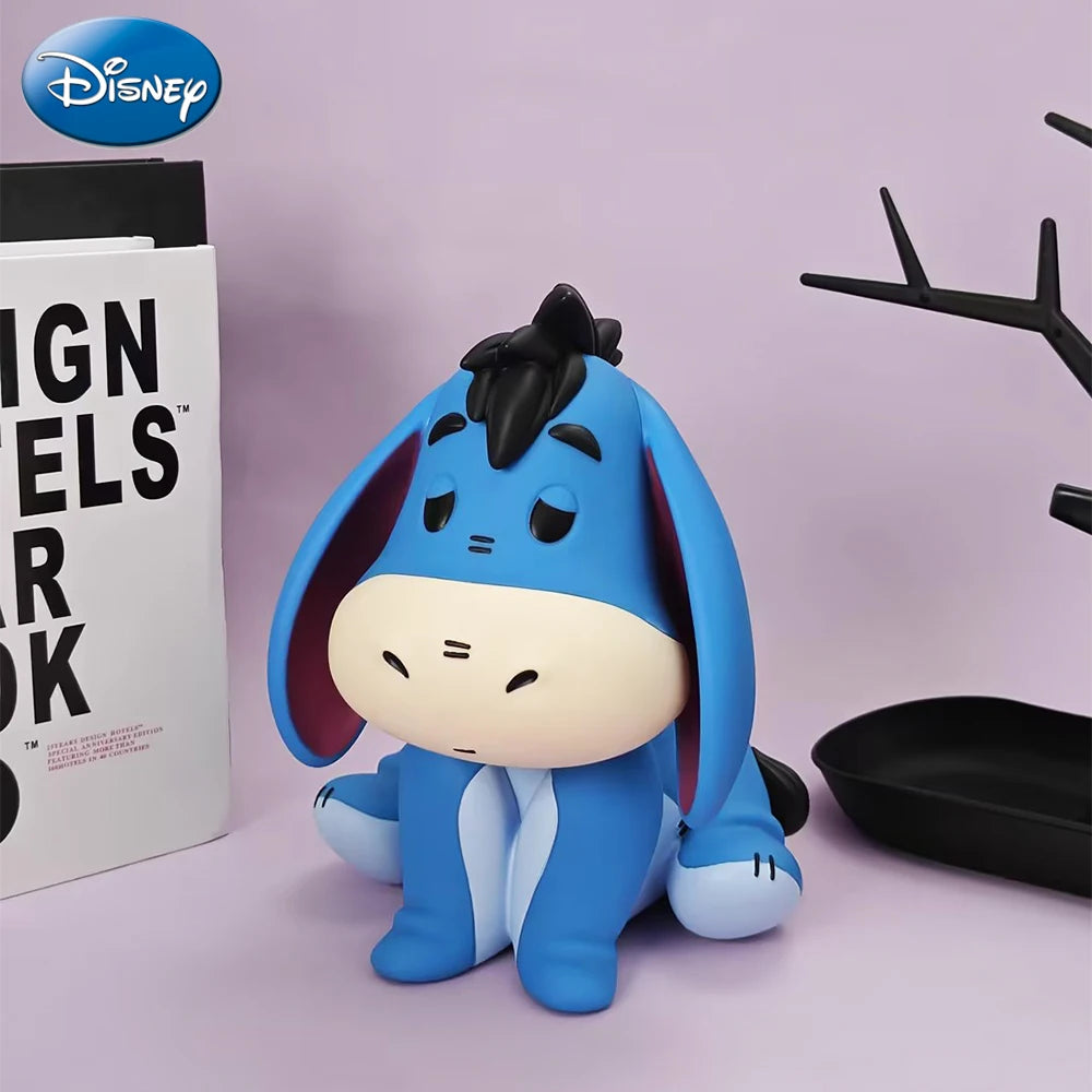 Winnie The Pooh Officially Licensed PVC Coin Bank Eeyore Home Decor Collectible Desktop Organizer 1Pc Disney