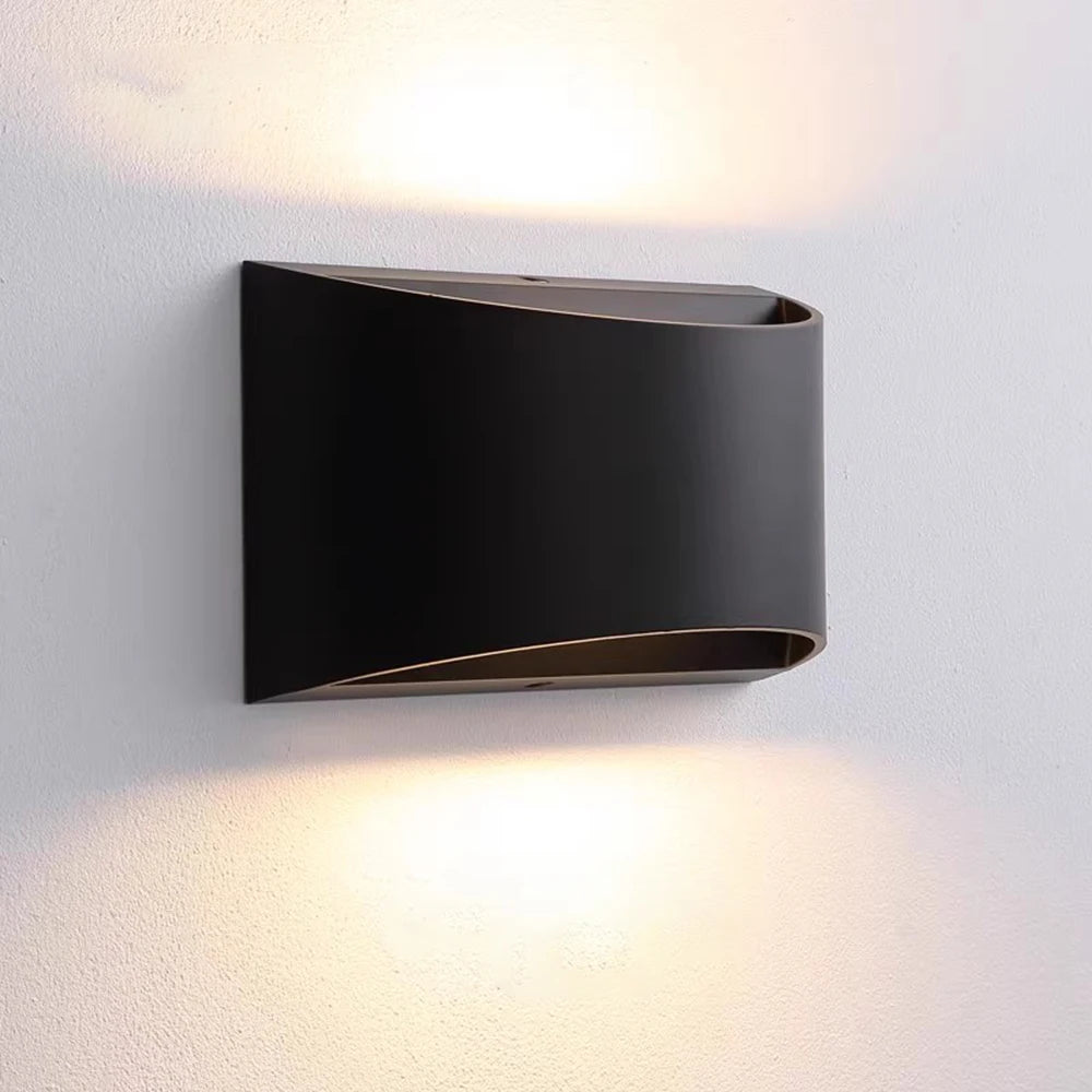 Aluminum LED Wall Light Indoor Light Bedroom Living Room Wall Light Modern Simple 6W White Black Wall Lamp Lighting Fixture