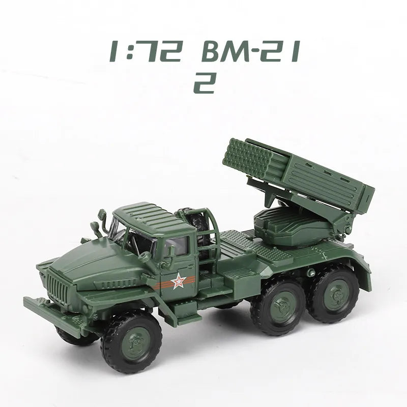 4D 1/72 Tank Assembly Puzzle Model Infantry Fighting Vehicle Military Tractor Artillery Boys' Toys