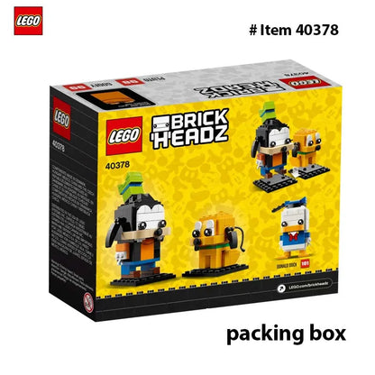 LEGO 40378 Goofy & Pluto, Collectors of LEGO® BrickHead will love Goofy & Pluto , featuring 2 classic Disney characters 214 PCS
