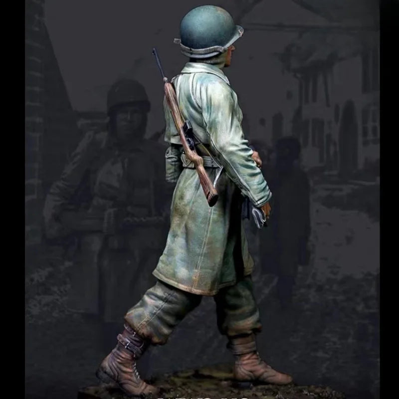 1/16 scale doll resin model kit - military theme - unassembled and uncolored, 627R