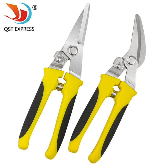 1 PC Iron Scissors Industrial Multi-purpose Buckle Plate Wire Slot PVC Wire Electrician's Scissors Garden Pruning Shears