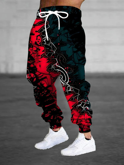 2026 Autumn and Winter Hot Selling Fashion Dark Cool Gothic Texture Men's Casual Sports Outdoor Jogging Pants Kids Pants