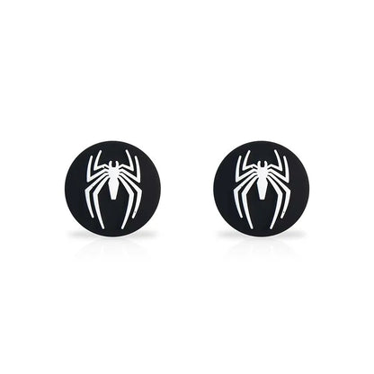2pcs Silicone Spider Analog Thumb Grip Caps Compatible with Nintendo Switch OLED/Switch Lite/Switch Joystick Protective Cover