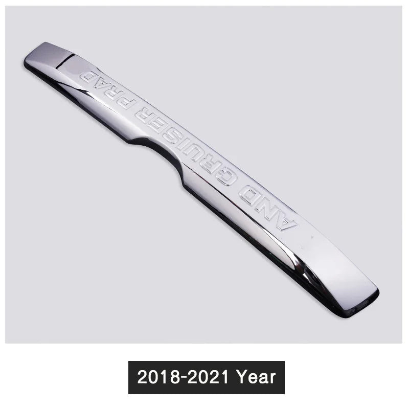 OUY For Toyota Land Cruiser Prado 150 Chrome Rear Door Trim Molding Taill Gate Decorative Strip