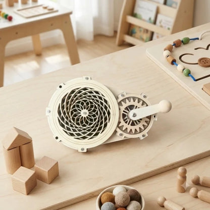 DIY Montessori Busy Board Accessories, Wooden Sensory Educational Toy, Fine Motor Skills & Cognitive Training Learning Toy for K